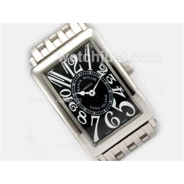 Franck Muller Long Island with Black Dial