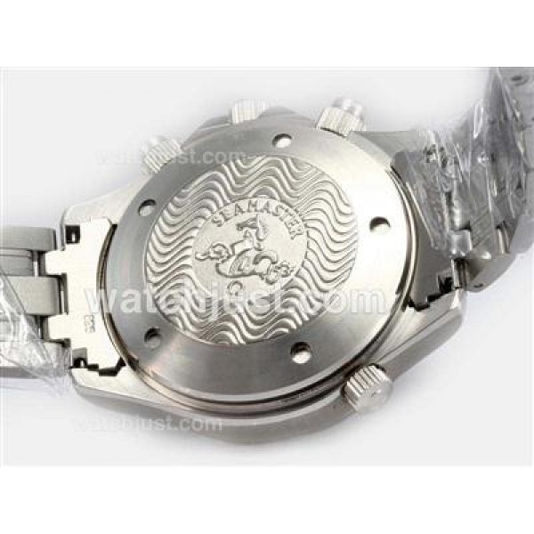 Omega Seamaster Professional Working Chronograph with Black Dial and Bezel