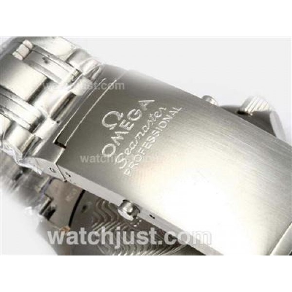 Omega Seamaster Professional Working Chronograph with Black Dial and Bezel