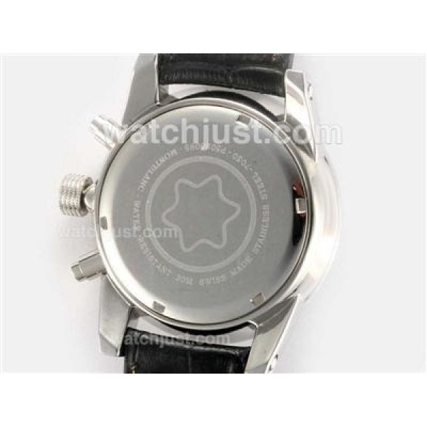 Montblanc Time Walker Working Chronograph with Black Dial