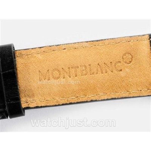 Montblanc Time Walker Working Chronograph with Black Dial
