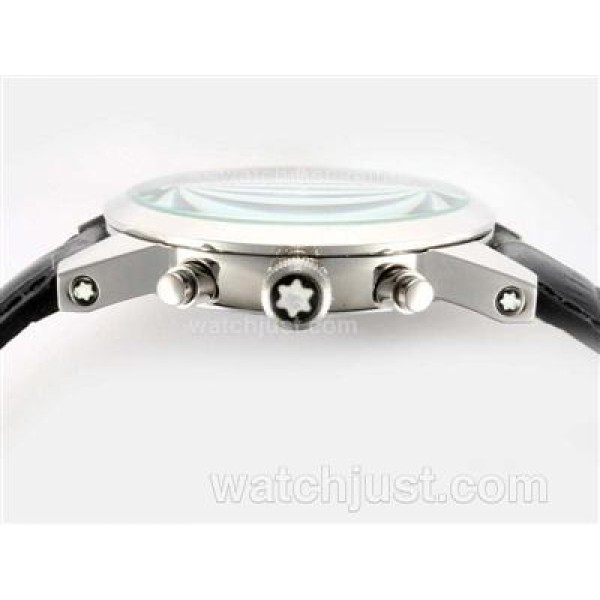 Montblanc Time Walker Working Chronograph with Black Dial