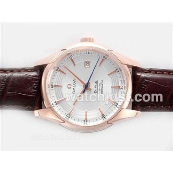 Omega Hour Vision See Thru Case Same Chassis As Swiss Version-High Quality