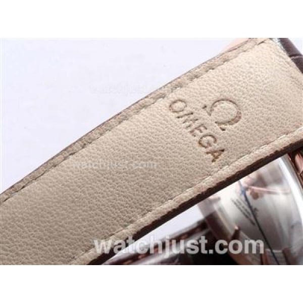 Omega Hour Vision See Thru Case Same Chassis As Swiss Version-High Quality