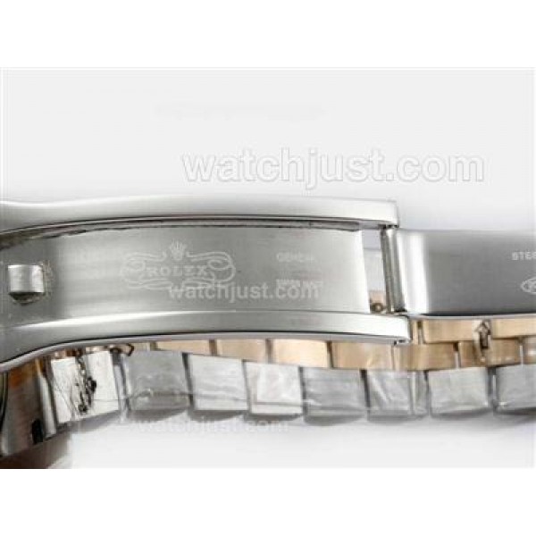 36 MM Cheap Rolex Datejust Replica Watches With Black Dials Online