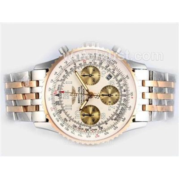High Quality Breitling Navitimer Replica Watches With White Dials For Men