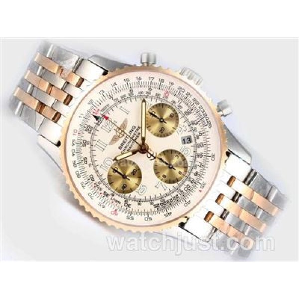 High Quality Breitling Navitimer Replica Watches With White Dials For Men