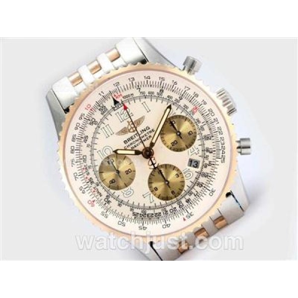 High Quality Breitling Navitimer Replica Watches With White Dials For Men