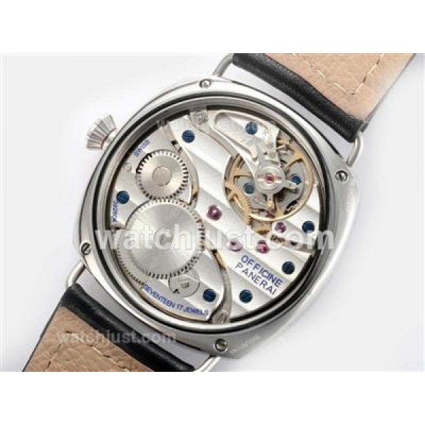 Panerai Radiomir Swiss ETA Unitas 6497 Movement-Swan Neck