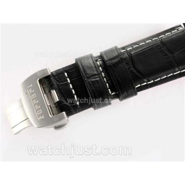 Panerai Ferrari Gran Tourismo FER 00003 GMT Swiss Valjoux 7750 Movement with Black Dial