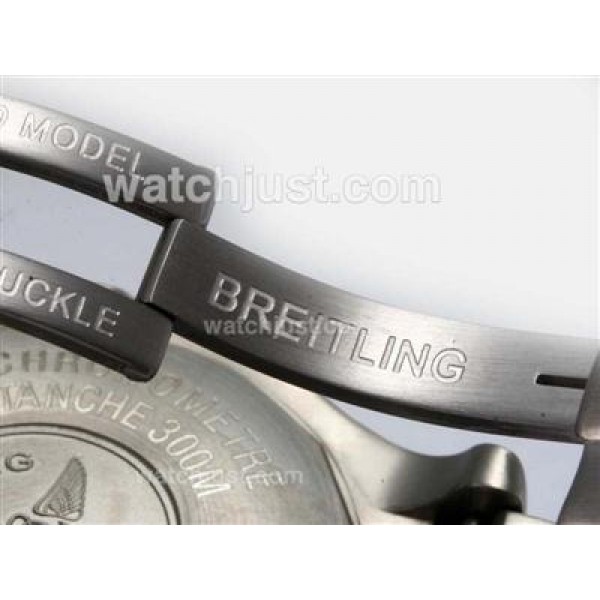 Breitling Avenger Seawolf Swiss ETA 2836 Movement with Black Dial-Full Titanium