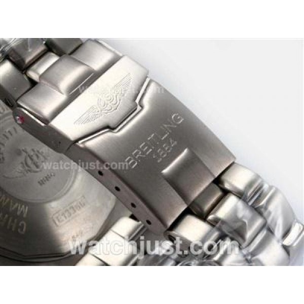 Breitling Avenger Seawolf Swiss ETA 2836 Movement with Black Dial-Full Titanium