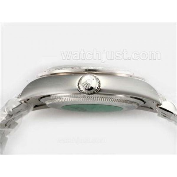 Best Quality Rolex Day-Date Replica Watches With Black Computer Dials For Sale