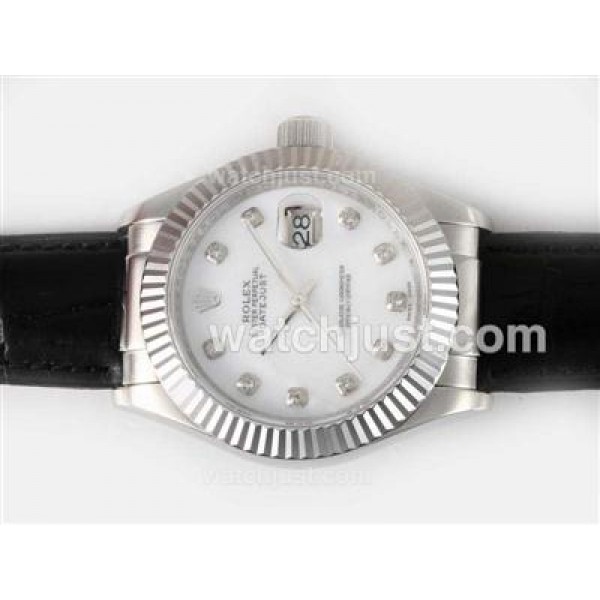 Best Quality Rolex Datejust Replica Watches With White Dials For Sale