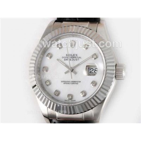Best Quality Rolex Datejust Replica Watches With White Dials For Sale