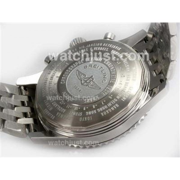 Breitling Montbrillant Working Chronograph with Black Dialï¼New Version 46MM