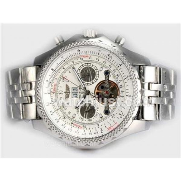 Breitling for Bentley Automatic Tourbillon with White Dial