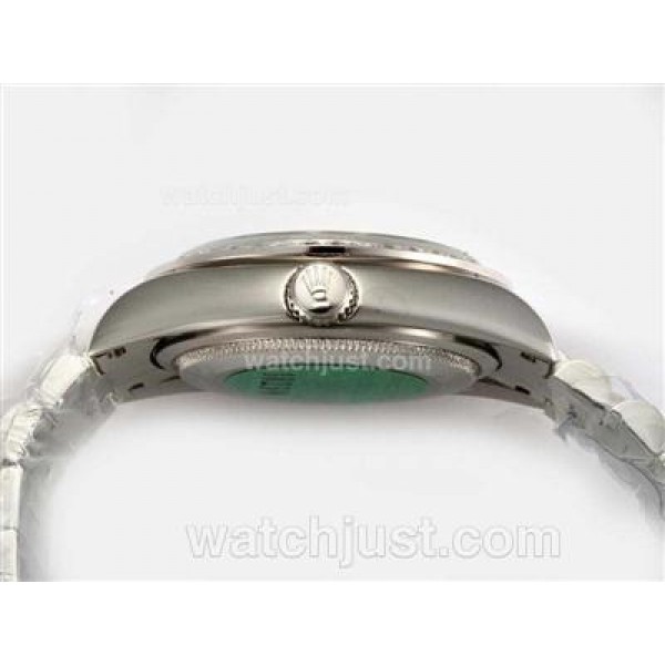 Top Quality Rolex Day-Date Fake Watches With Black Dials For Sale