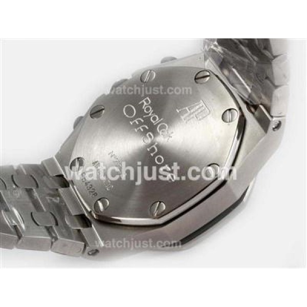 Audemars Piguet Royal Oak Chronograph Swiss Valjoux 7750 Movement with White Dial