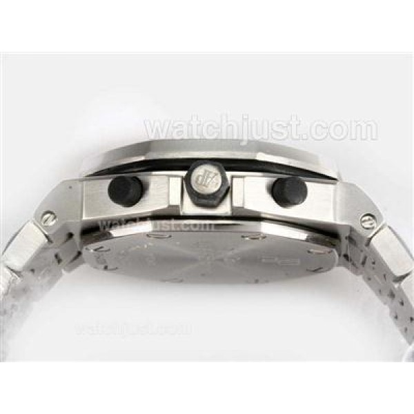 Audemars Piguet Royal Oak Chronograph Swiss Valjoux 7750 Movement with White Dial
