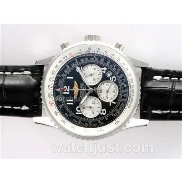 Breitling Navitimer Working Chronograph with Black Dial-Number Marking