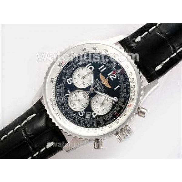 Breitling Navitimer Working Chronograph with Black Dial-Number Marking