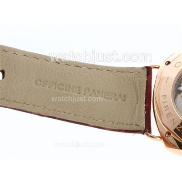 Panerai Radiomir Black Seal Automatic Rose Gold Case with Black Dialï¼New Version
