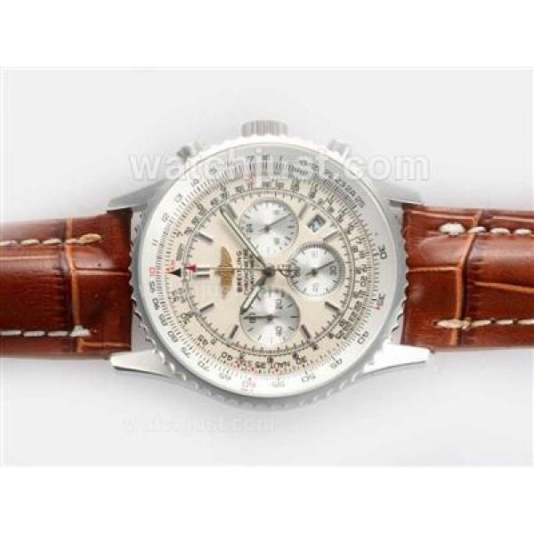 Breitling Navitimer Working Chronograph with White Dial