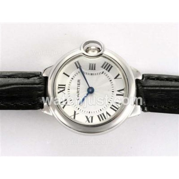 Cartier Ballon Bleu de Cartier with White Dial-lady Size