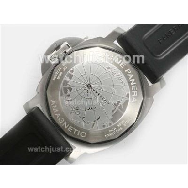 Panerai Luminor Pam 186 Arktos GMT With Swiss Valjoux 7750 Movementï¼28800bph Functional GMT