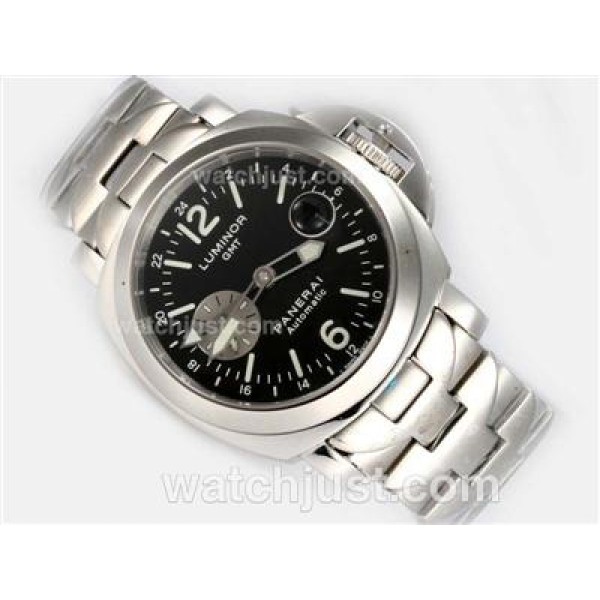 Panerai Luminor PAM 088 Marina GMT With Swiss Valjoux 7750 Movementï¼Black Dial