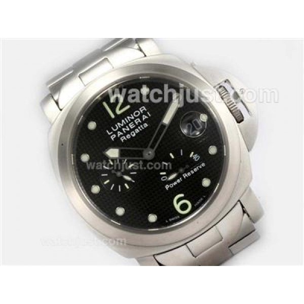 Panerai Luminor PAM 222 Regatta Swiss Valjoux 7750 Movement Working Power Reserve