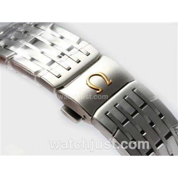 Omega Hour Vision See Thru Case Black Dial-Updated Model 21600bph