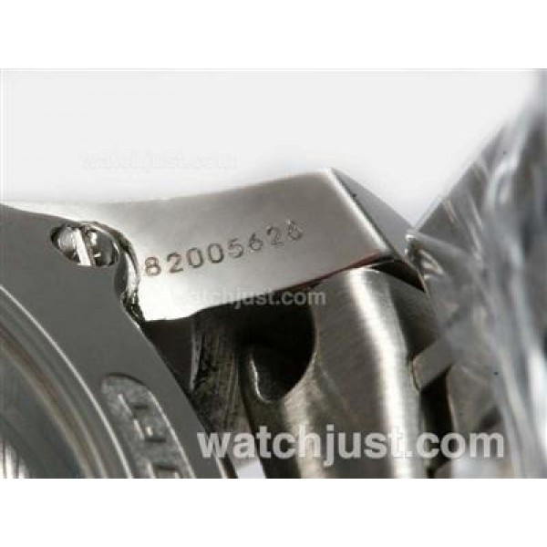 Omega Hour Vision See Thru Case Black Dial-Updated Model 21600bph