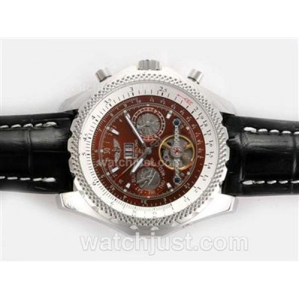 Breitling for Bentley Tourbillon Automatic with Brown Dial