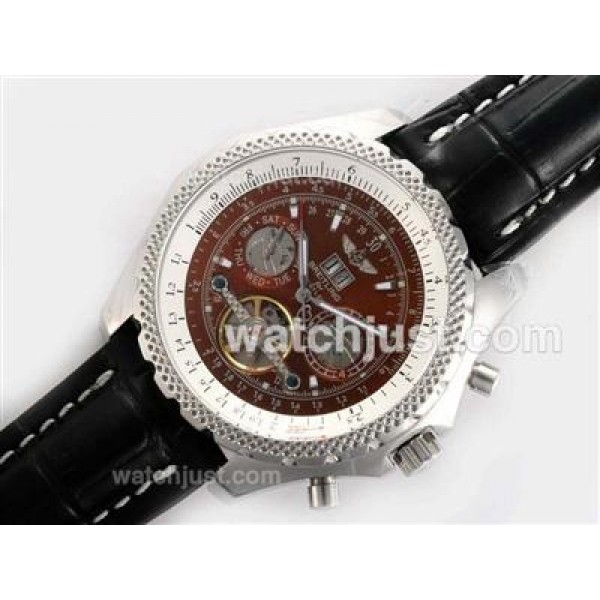 Breitling for Bentley Tourbillon Automatic with Brown Dial