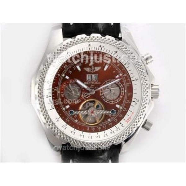Breitling for Bentley Tourbillon Automatic with Brown Dial