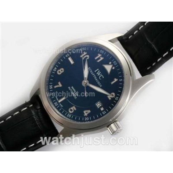 IWC Pilot Mark XVI Swiss ETA 2836 Movement with Black Dial-AR Coating