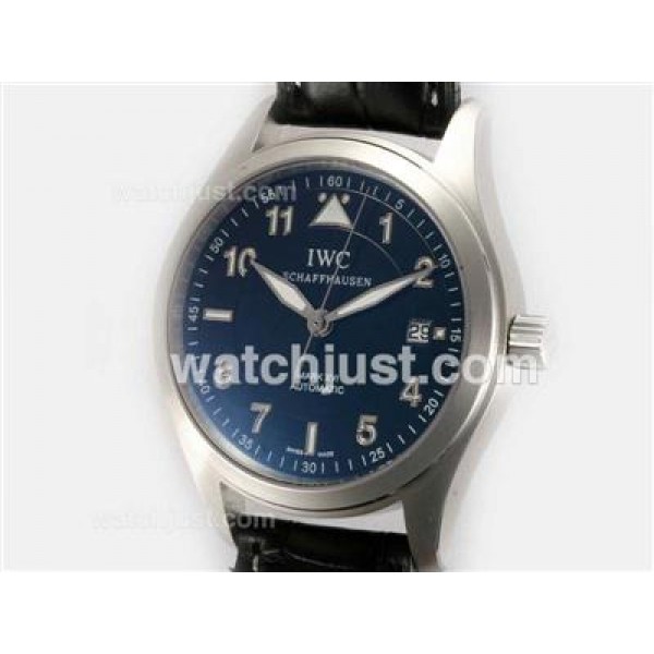 IWC Pilot Mark XVI Swiss ETA 2836 Movement with Black Dial-AR Coating