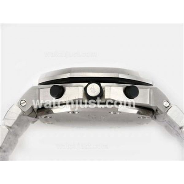 UK Perfect Fake Audemars Piguet Royal Oak Chronograph Swiss Valjoux 7750 Movement-Running Secs at 12 Watches