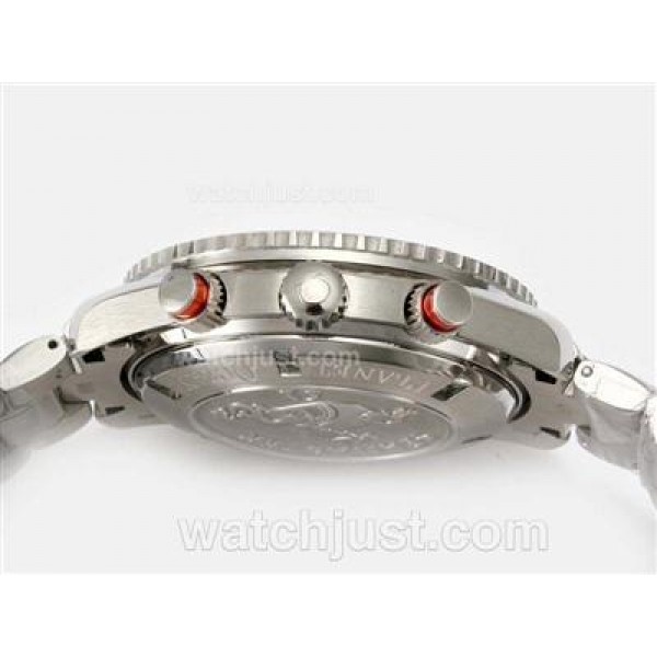 Perfect Omega Seamaster Planet Ocean Replica Watches With Black Dials For Men
