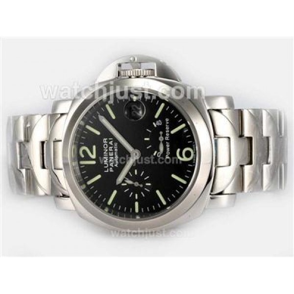 Panerai Luminor PAM 090 Power Reserve Swiss Valjoux 7750 Movement S/S