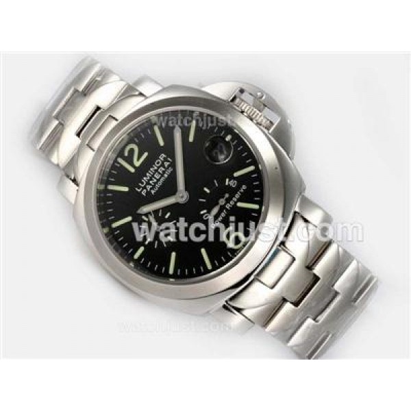 Panerai Luminor PAM 090 Power Reserve Swiss Valjoux 7750 Movement S/S