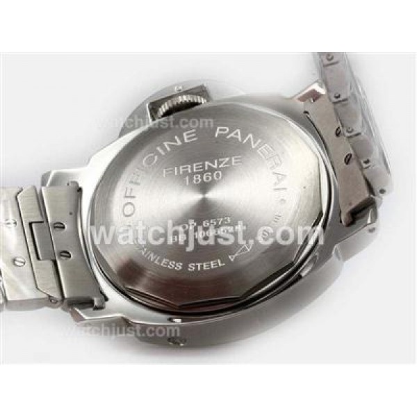 Panerai Luminor PAM 090 Power Reserve Swiss Valjoux 7750 Movement S/S