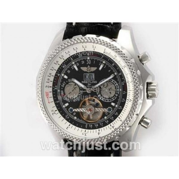 Breitling for Bentley Tourbillon Automatic with Black Dial