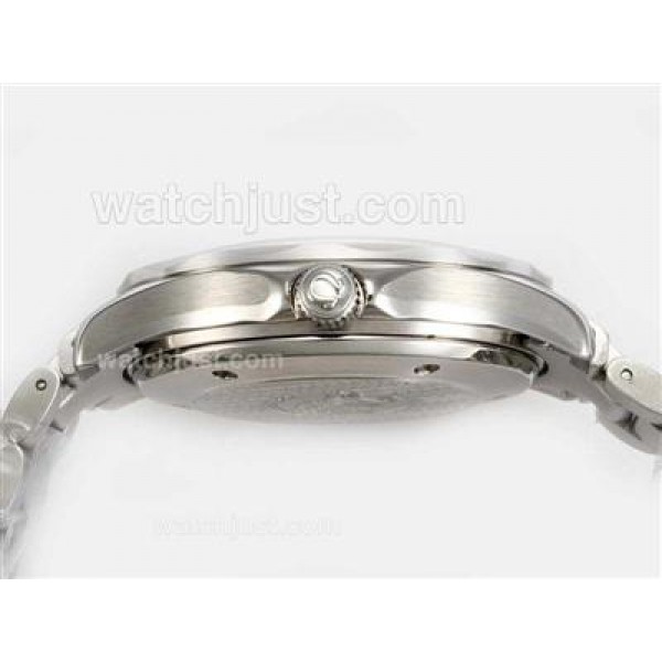 UK Best Quality Omega Seamaster Replica Watches With White Dials For Men