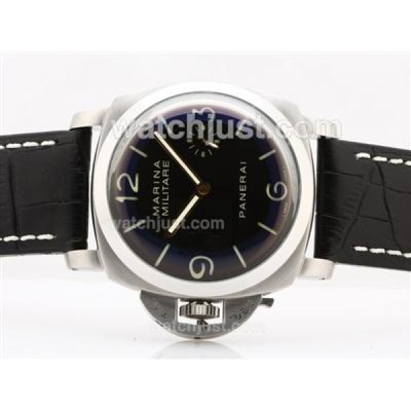 Panerai Marina Militare Lefty Swiss ETA Unitas/ Swan Neck 6497 Movement