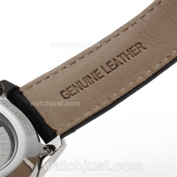 Omega Hour Vision See Thru Case Automatic with Black Dial-Deployment Buckle