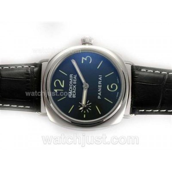 Panerai Radiomir Black Seal Unitas 6497 Movement with Black Dial-AR Coating
