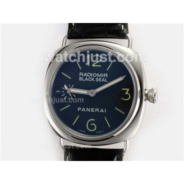 Panerai Radiomir Black Seal Unitas 6497 Movement with Black Dial-AR Coating